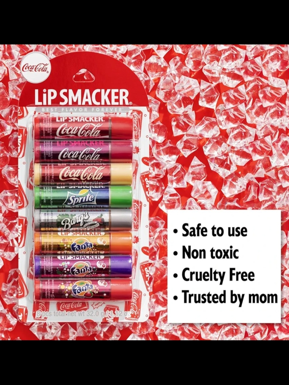 LIP SMACKERS Coco Cola 8 Flavorpack - Picture 2 of 5